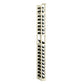 1-column bottle display rack, tall vertical unit with whitewashed frame and metal supports