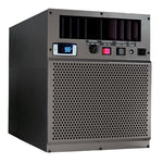 Indoor outdoor wine cooling unit with vented grille and front control panel