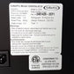 Wine cooling unit specification label with model, voltage, and certification markings