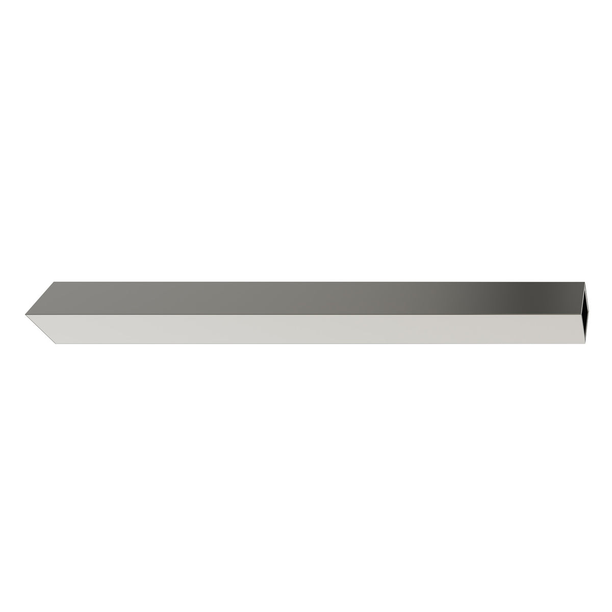 Floating frame bridge close-up in brushed nickel finish