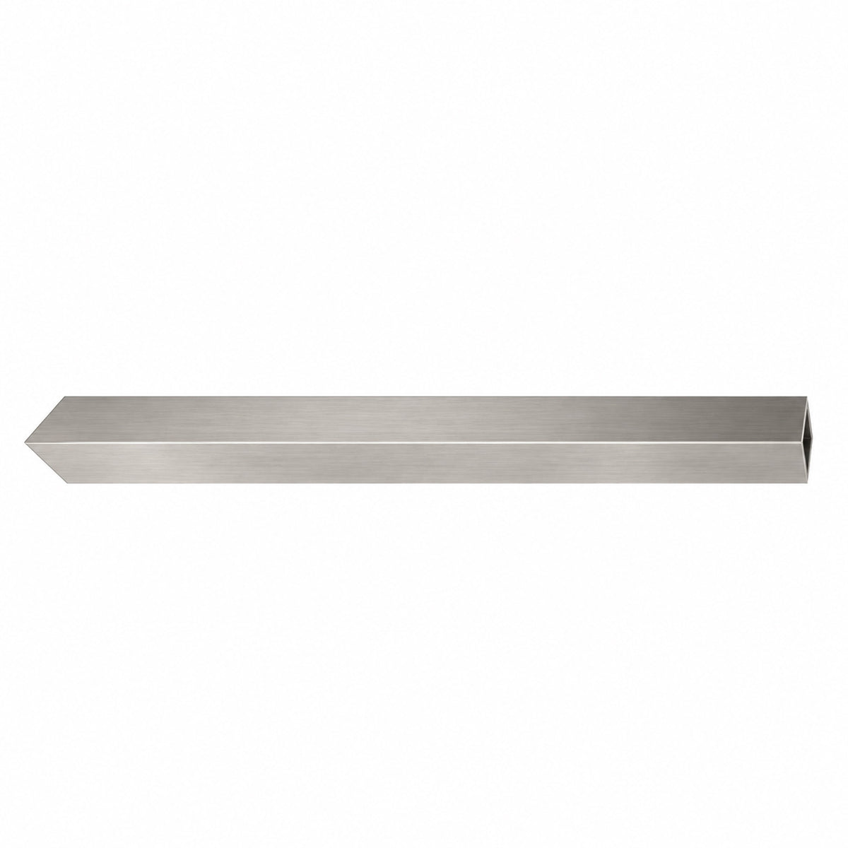 Floating frame bridge in brushed nickel finish