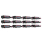 Wine bottle rack grid, 4x3 layout, showing 12 dark bottles in black pins
