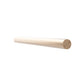 Wine bottle rail wall mount with one pale gold-toned arm and round end cap