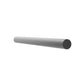 Wine bottle rail holder single round-ended silver metal bar
