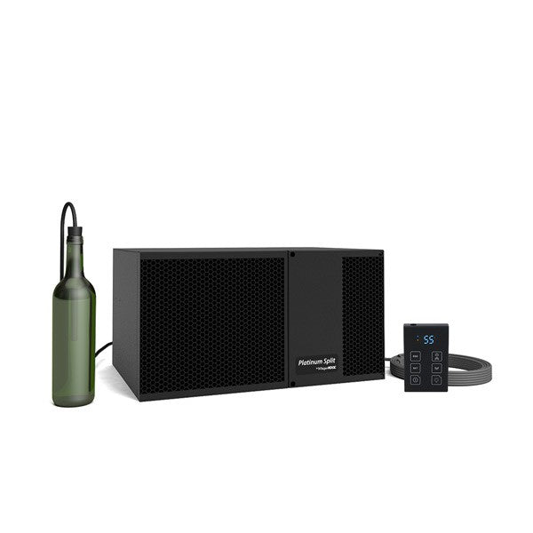 Black Platinum Split condenser with remote temperature controller and connected sensor cables