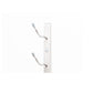 4FT wall wine rack metal hook bracket with mounting plate
