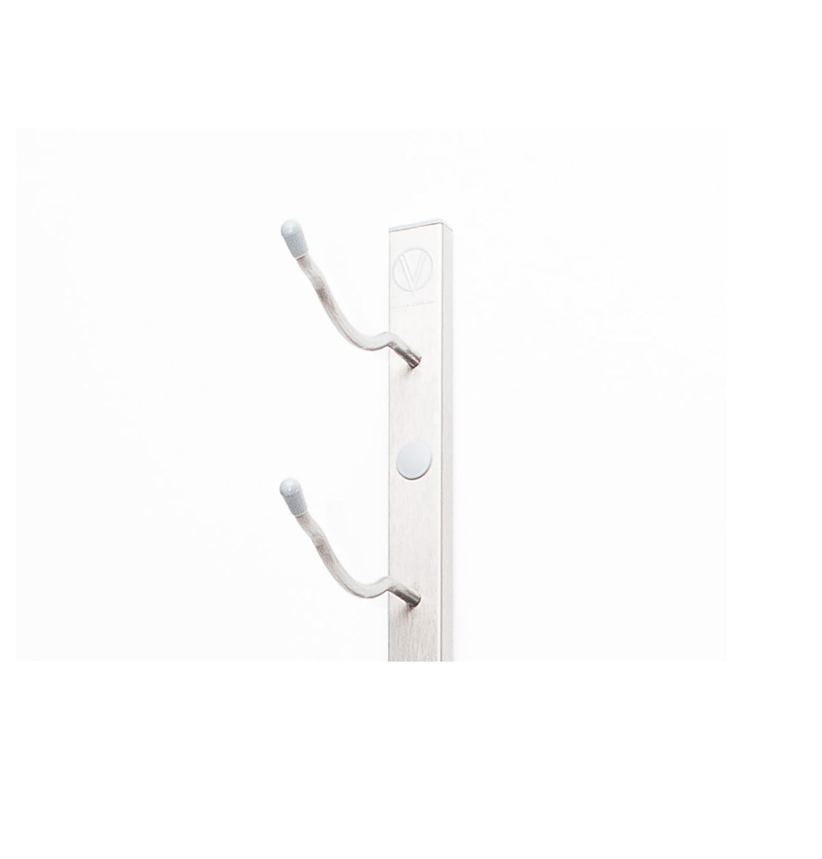 4FT wall wine rack metal hook bracket with mounting plate