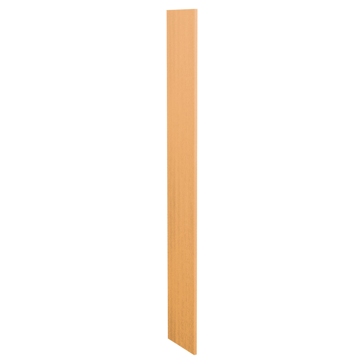 12-inch pre-cut filler wood panel, warm yellow wood strip with straight edges