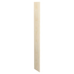 12-inch pre-cut wood filler panel, light tan natural wood tone with grain