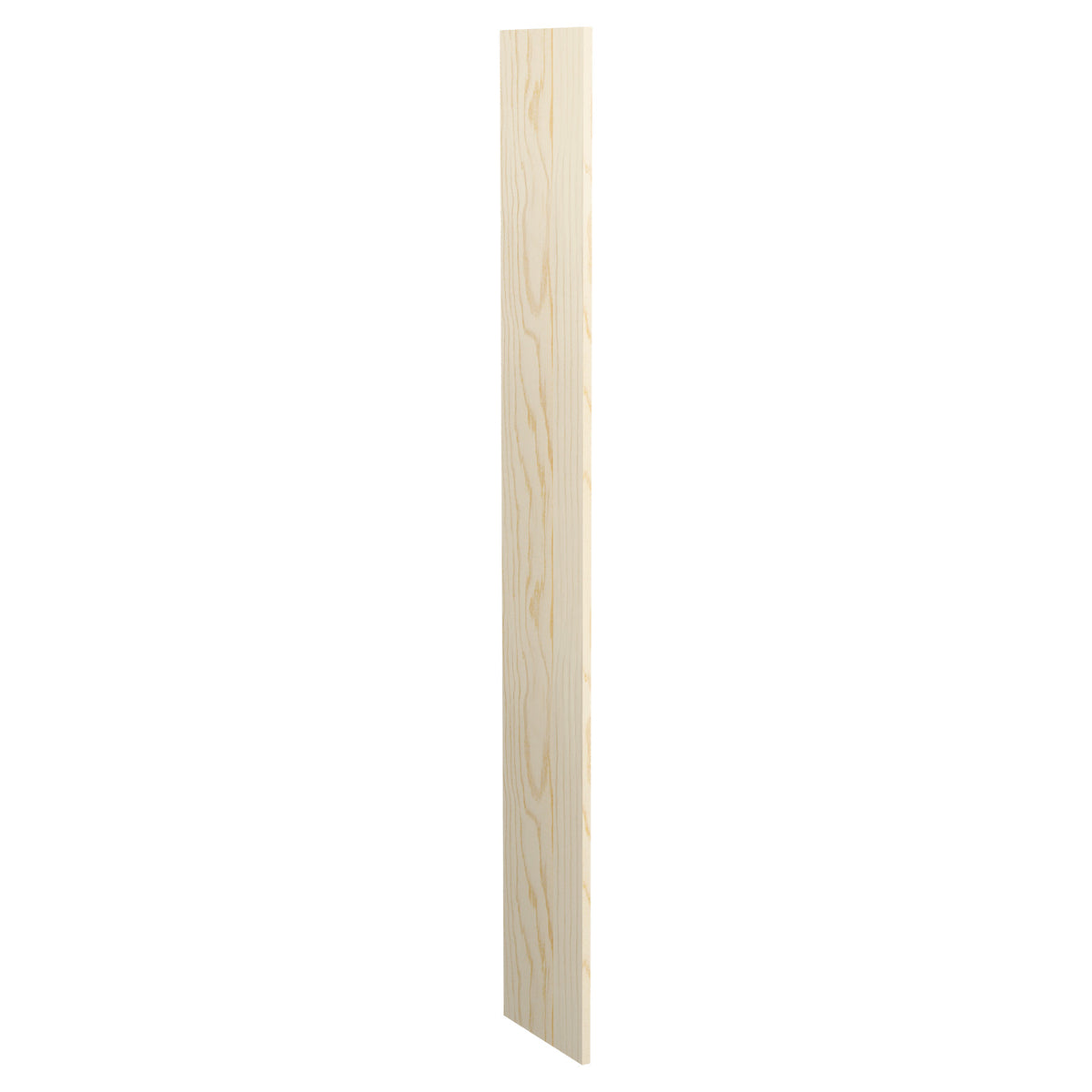 12-inch pre-cut wood filler panel, pale tan finish with subtle wood grain
