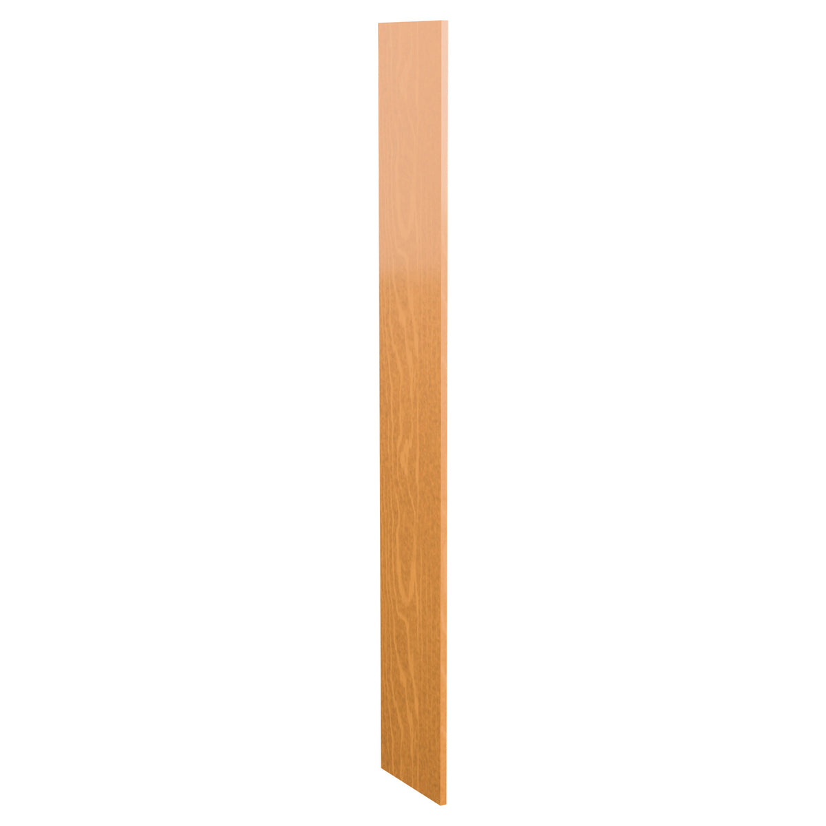 12-inch pre-cut wood filler panel, light orange wood tone with visible grain