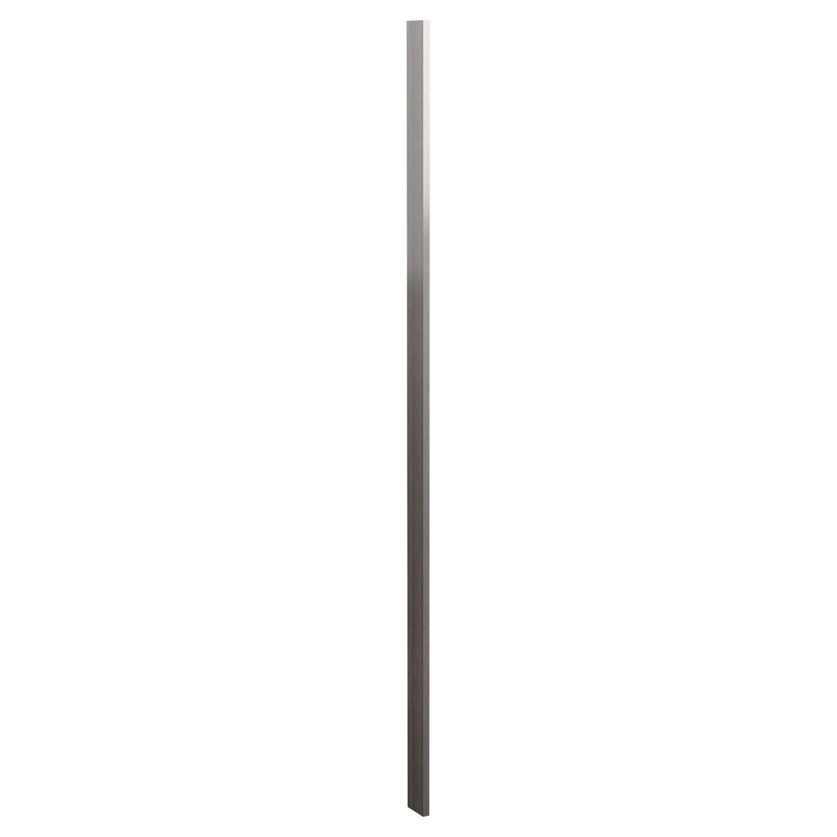 3-inch pre-cut wood filler panel, medium gray stain