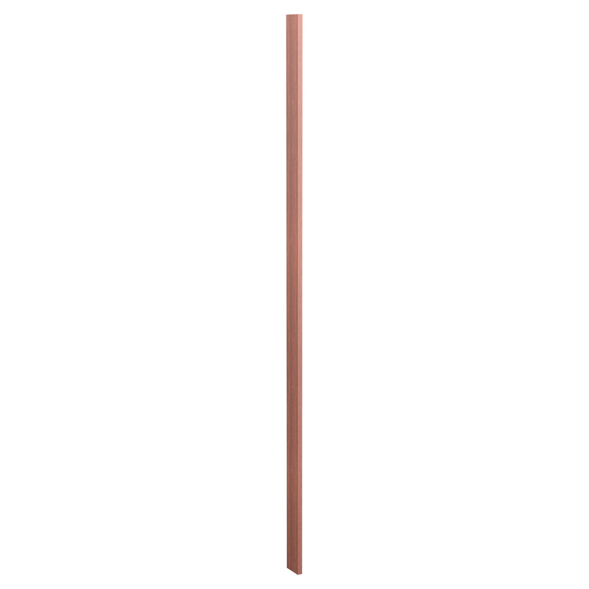 3-inch pre-cut wood filler panel, light reddish-brown stain