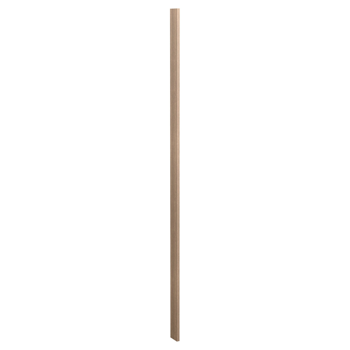 3-inch pre-cut wood filler panel, light brown stain