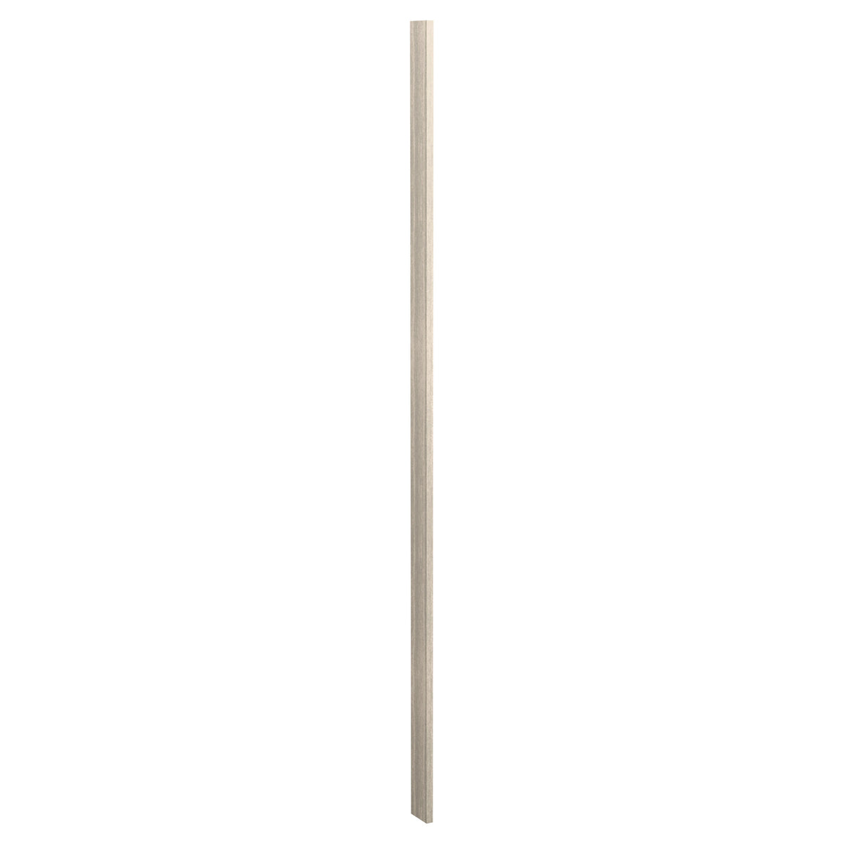 3-inch filler wood panel strip, light grey natural finish