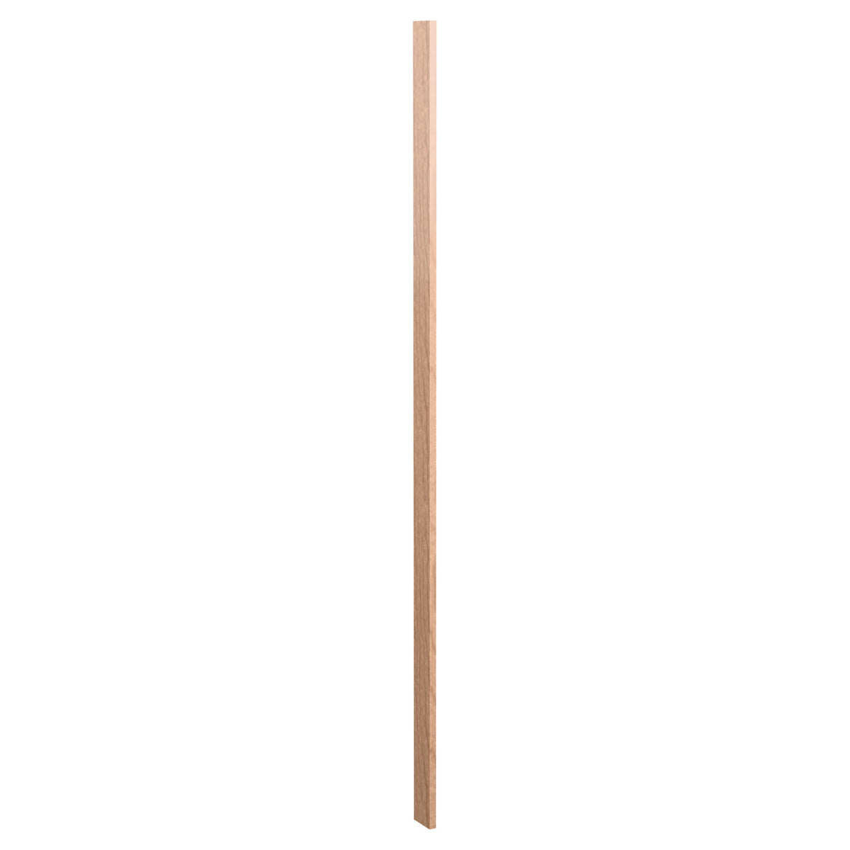 Pre-cut filler wood panel strip, pale light wood tone, straight edges