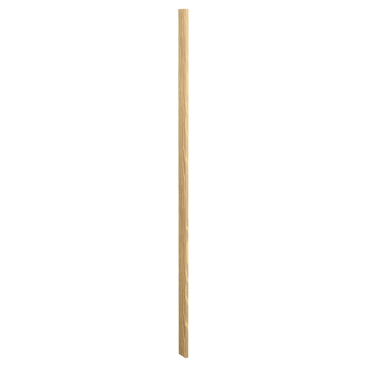 Pre-cut filler wood panel strip, light tan wood tone, visible grain on board