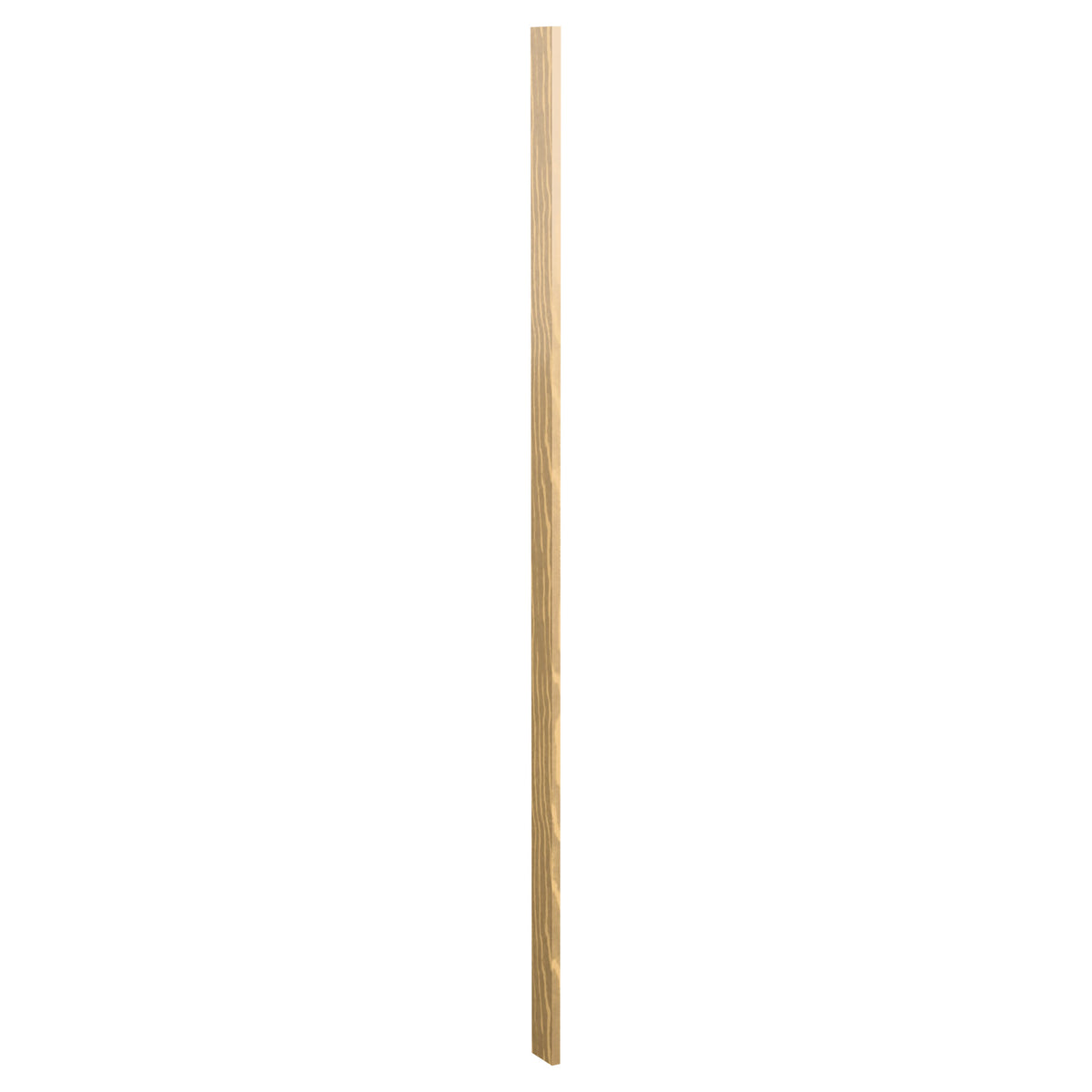 Pre-cut filler wood panel strip, light tan wood tone, long narrow rectangular piece