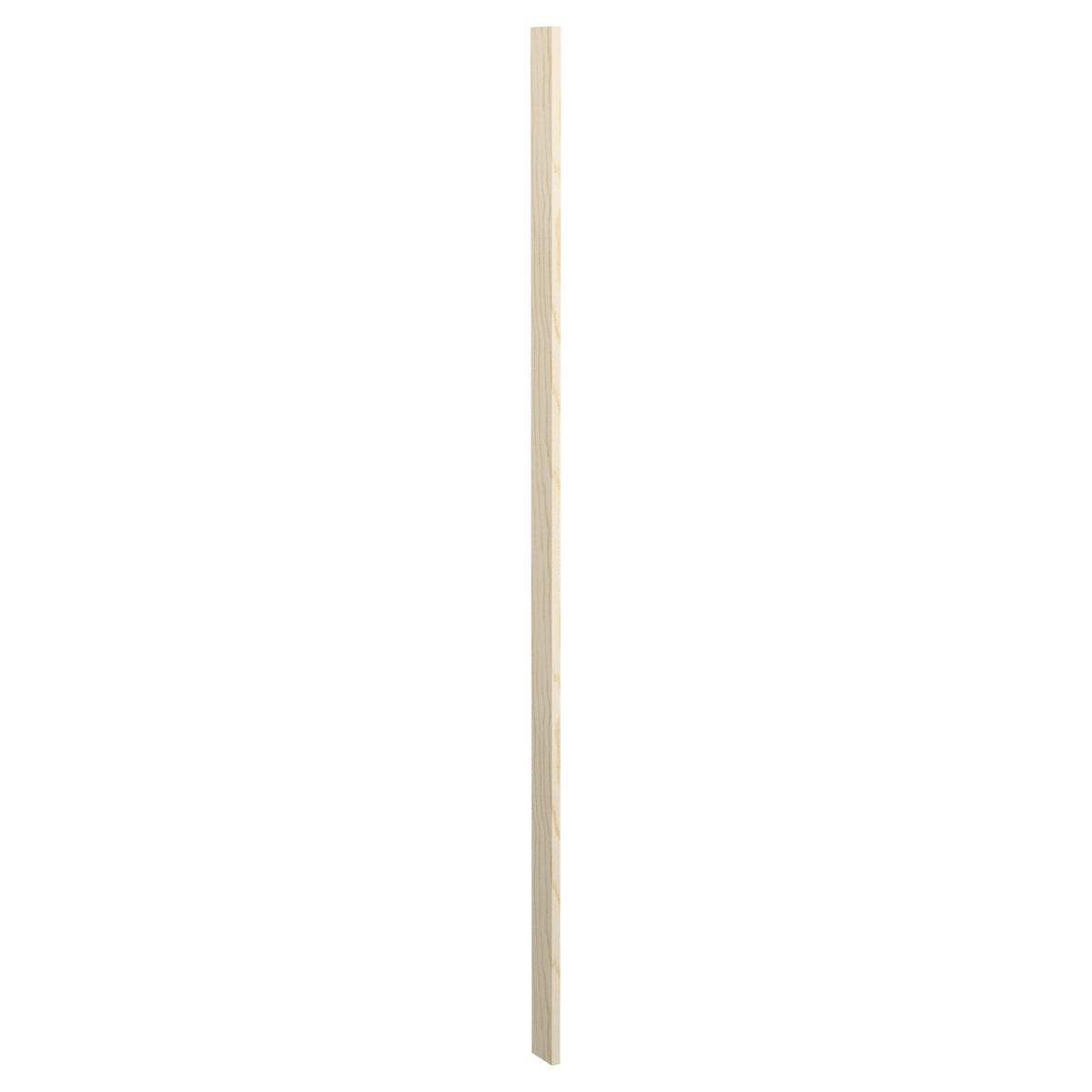 3-inch wood filler strip, pale light wood color with grain