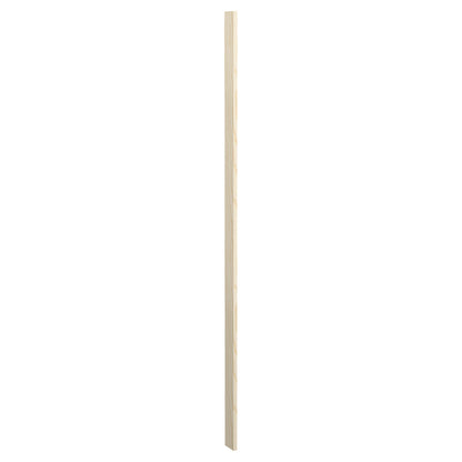 3-inch wood filler strip, pale light wood color with grain