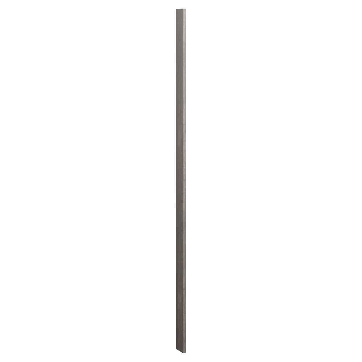 3-inch pre-cut filler wood panel, dark gray finish