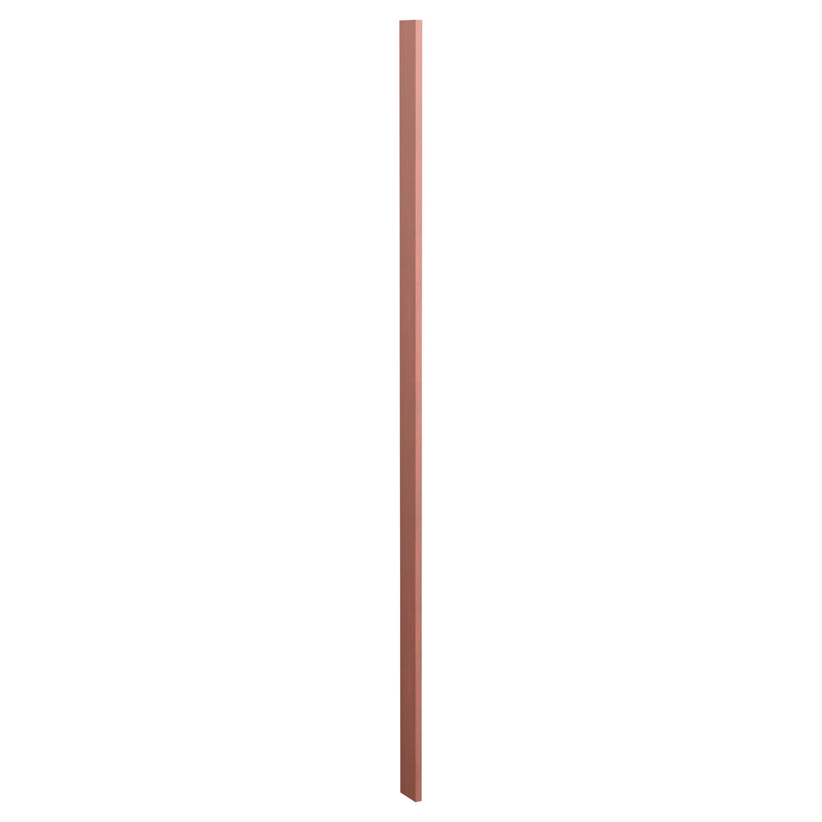 3-inch pre-cut filler wood panel, reddish-brown finish