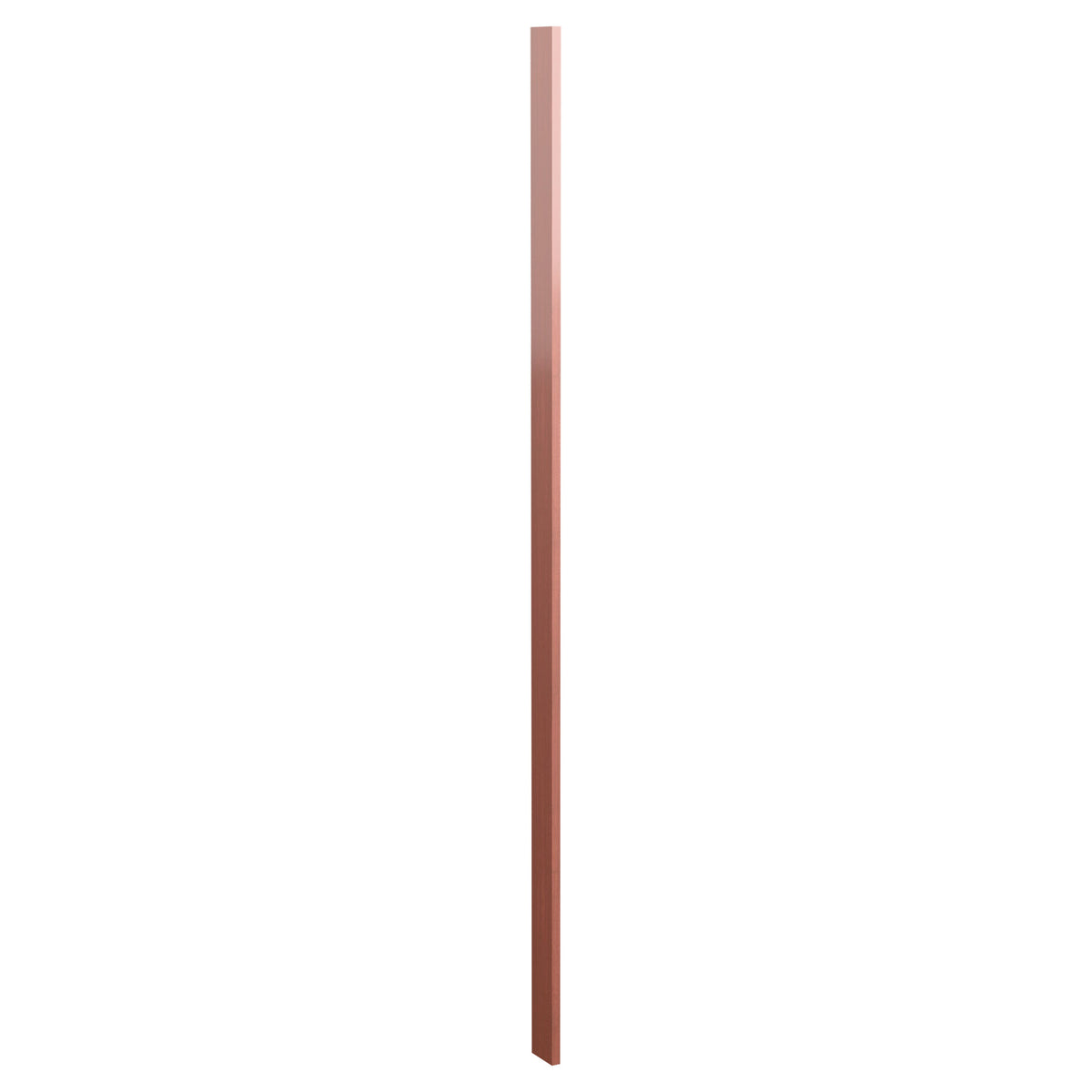 3-inch pre-cut filler wood panel, warm reddish finish