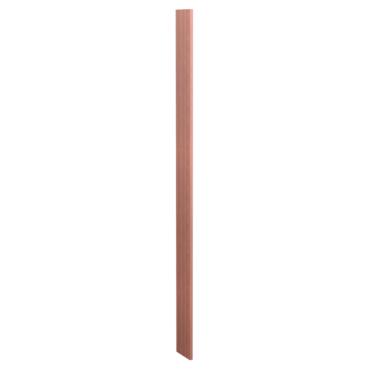 6-inch filler wood panel, reddish wood strip