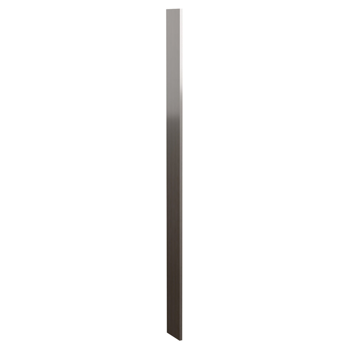 6-inch filler wood panel, medium grey wood strip
