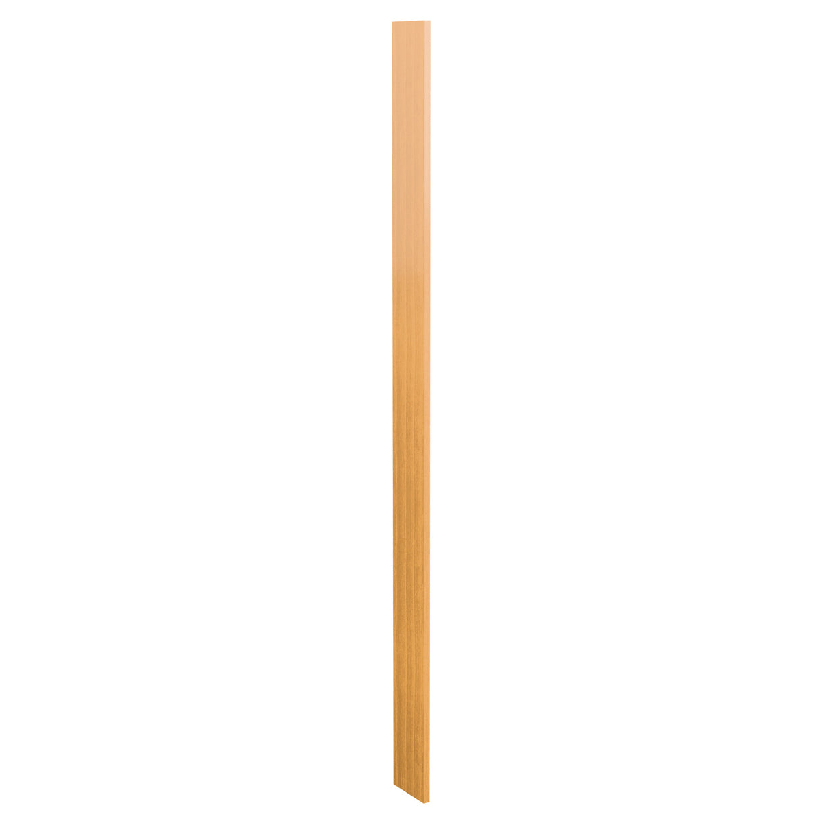 6-inch pre-cut wood filler panel, light orange wood plank