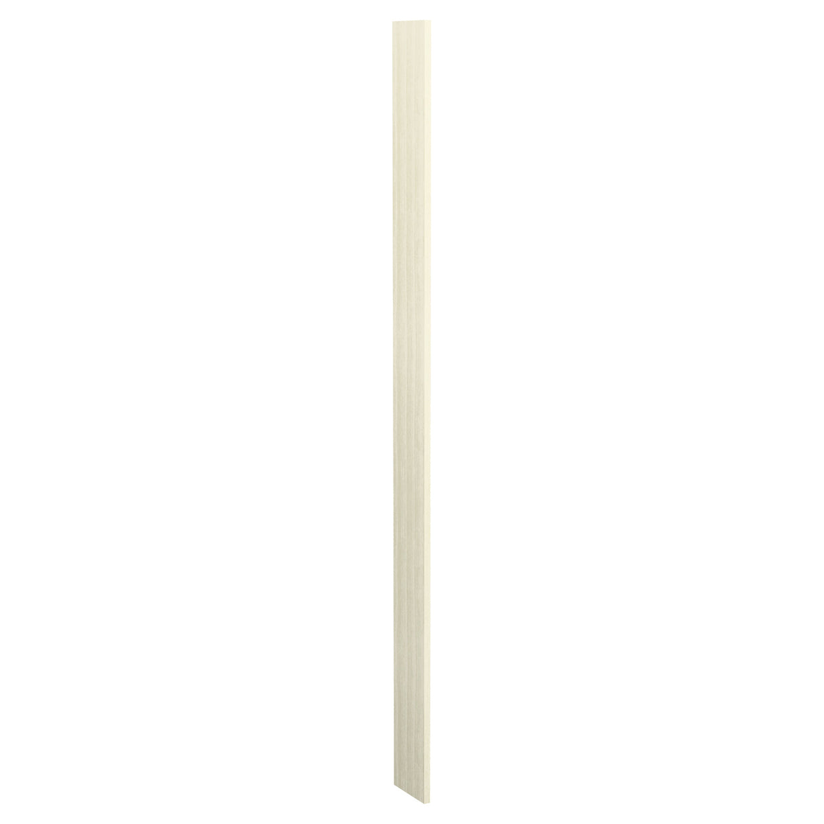 6-inch pre-cut wood filler panel, off-white wood plank