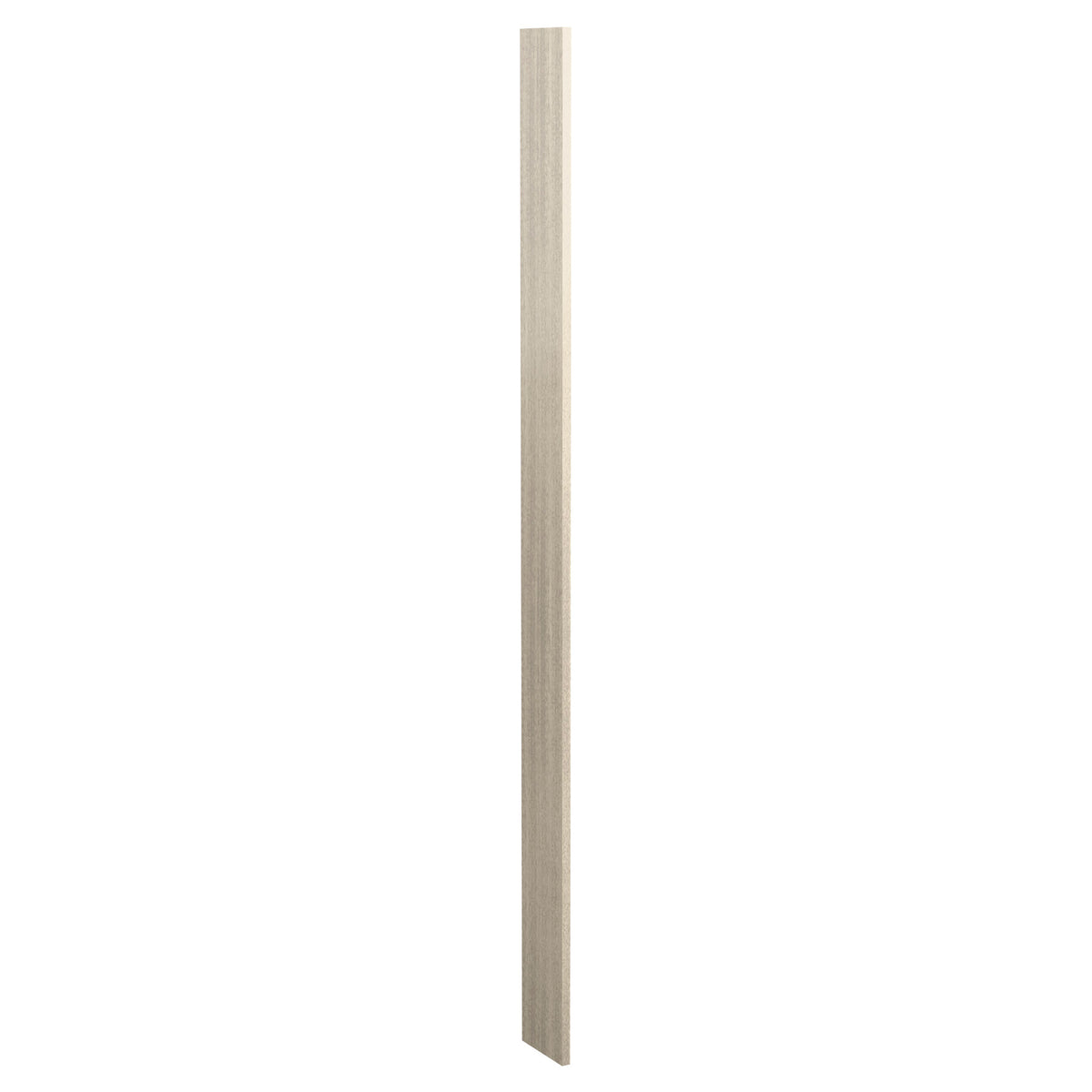 6-inch pre-cut filler wood panel, pale tan wood color.