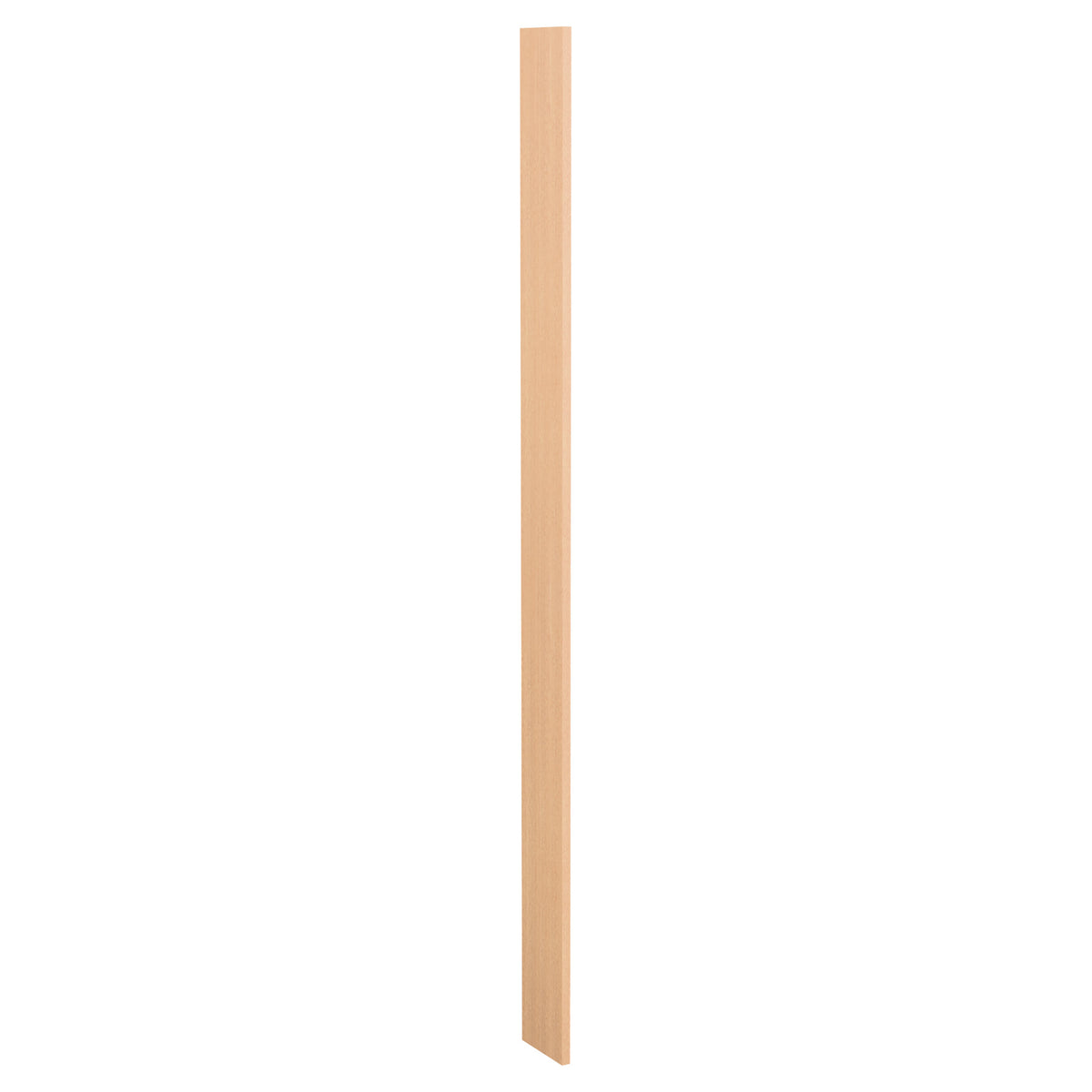 6-inch pre-cut filler wood panel, light peach wood color.