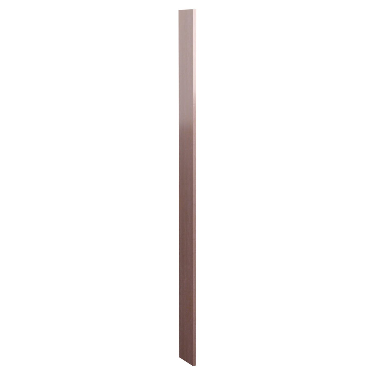 6-inch pre-cut filler wood panel, warm light brown wood color.