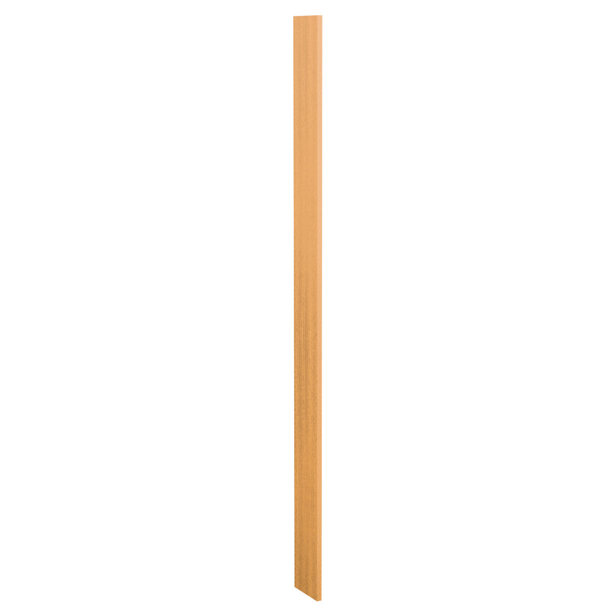 6-inch pre-cut filler wood panel, light golden wood color.