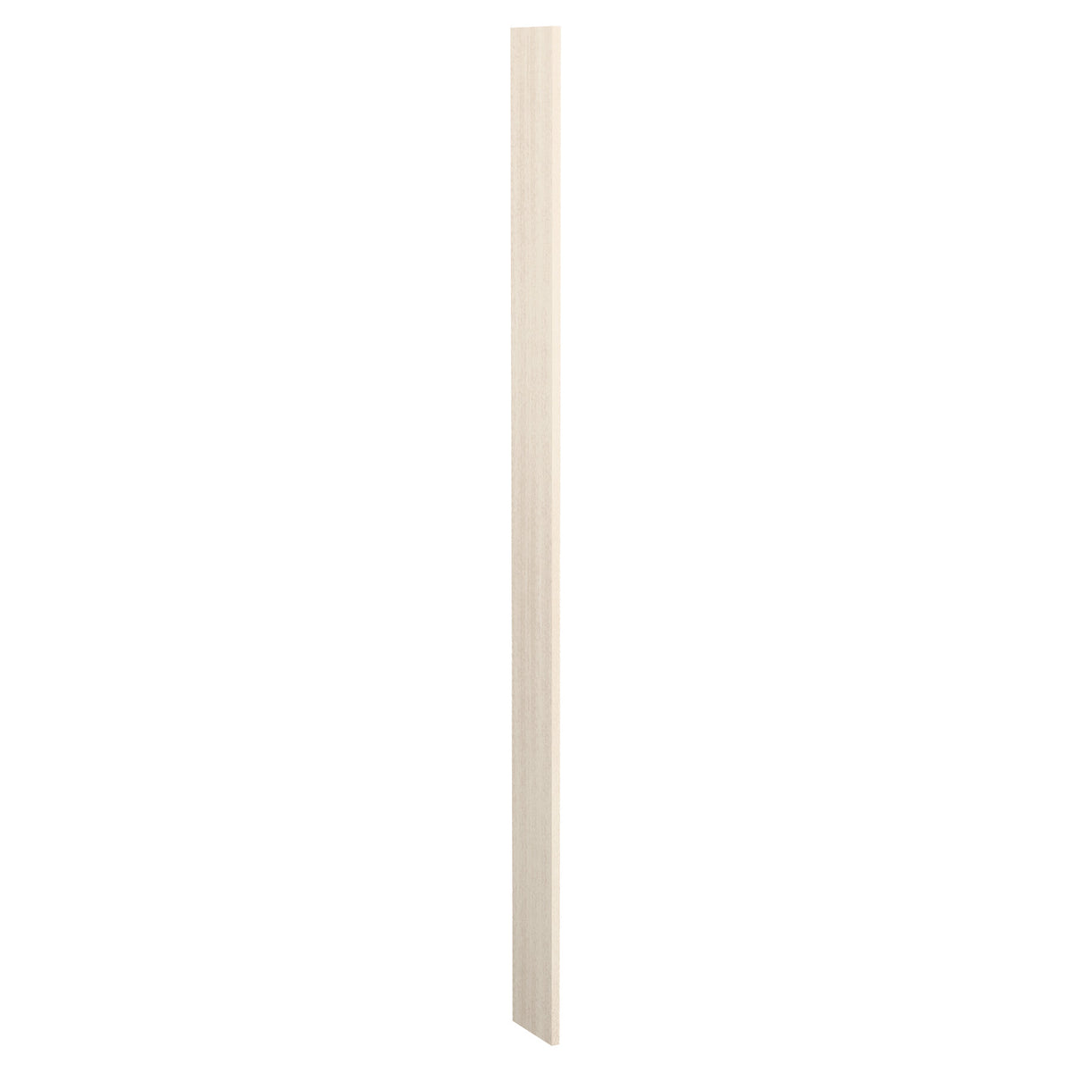 6-inch pre-cut filler wood panel, pale gray wood color.