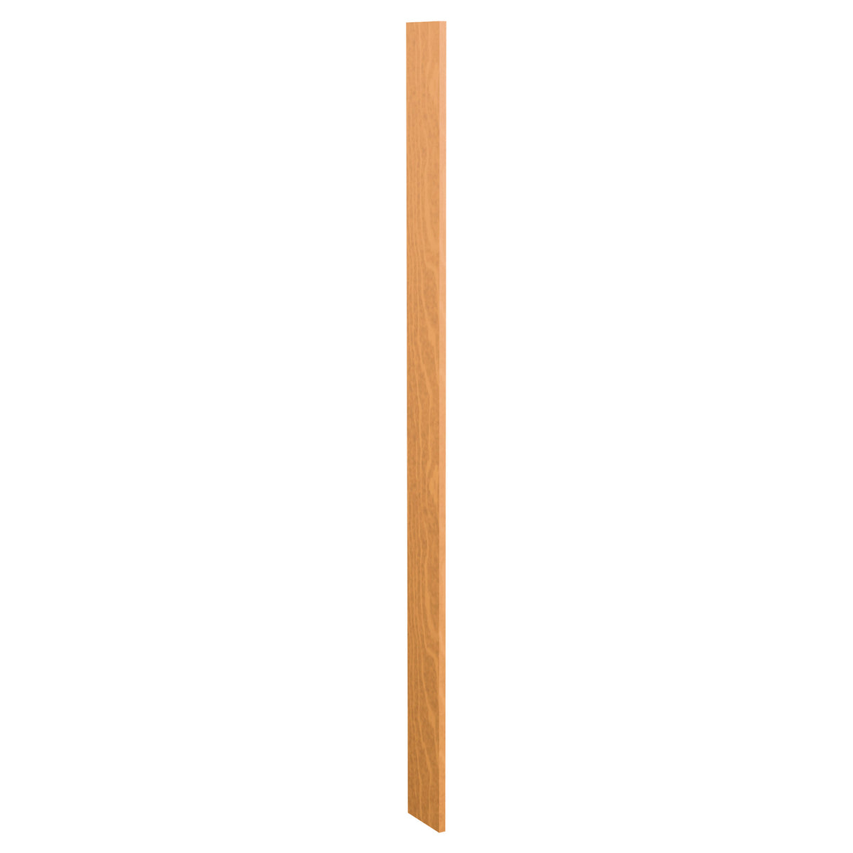 6-inch pre-cut wood filler panel, wheat-orange wood finish with natural grain
