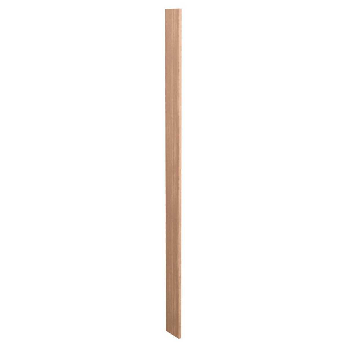6-inch pre-cut filler wood panel, light tan wood tone