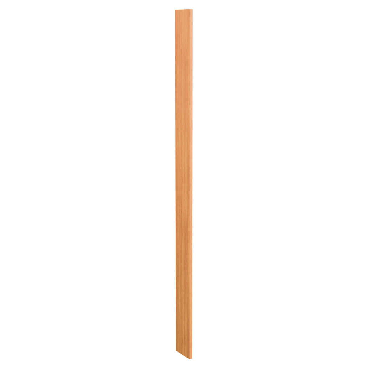 6-inch pre-cut filler wood panel, warm orange wood strip