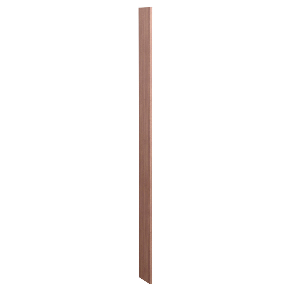 6-inch pre-cut filler wood panel, medium brown wood strip