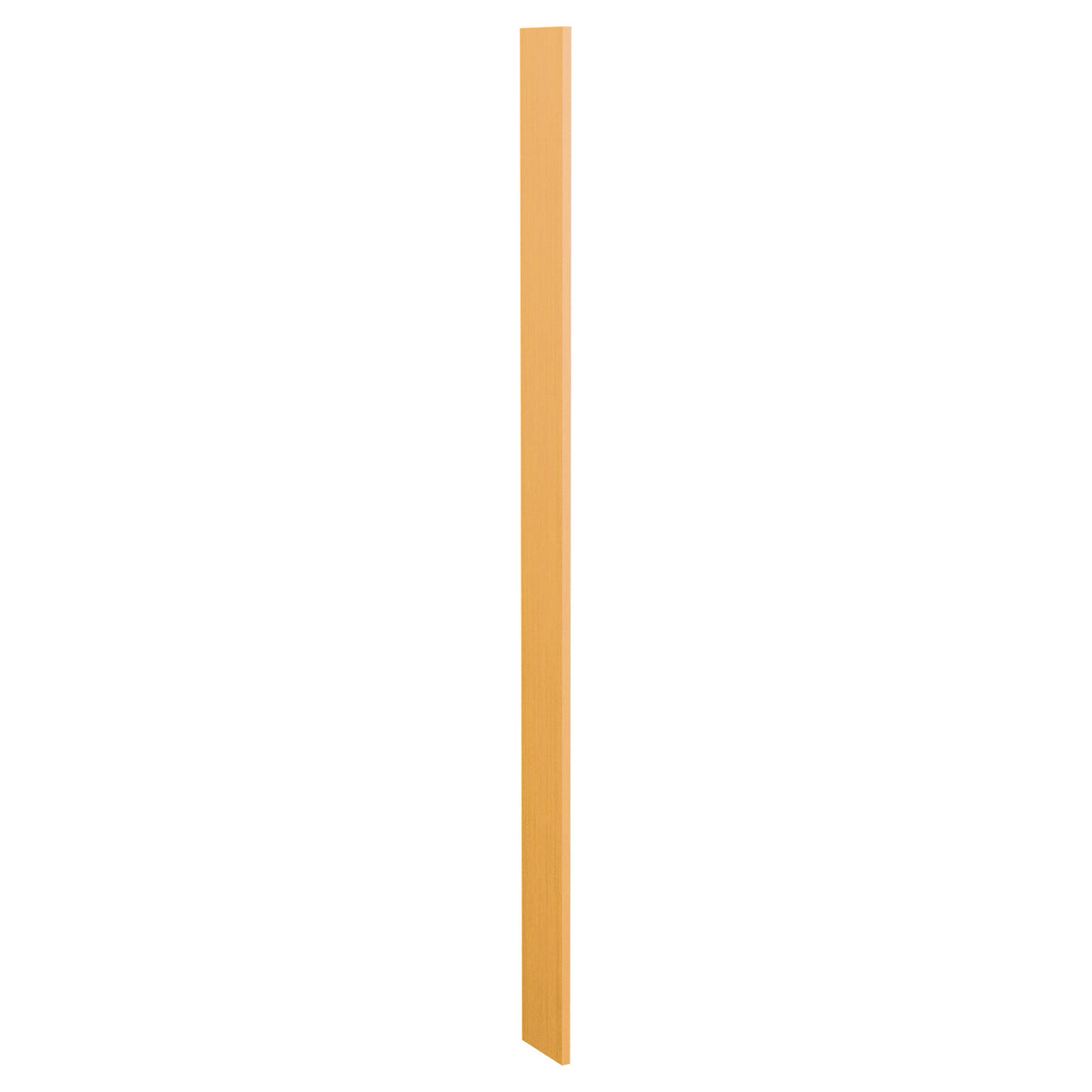 6-inch pre-cut filler wood panel, bright golden yellow wood strip