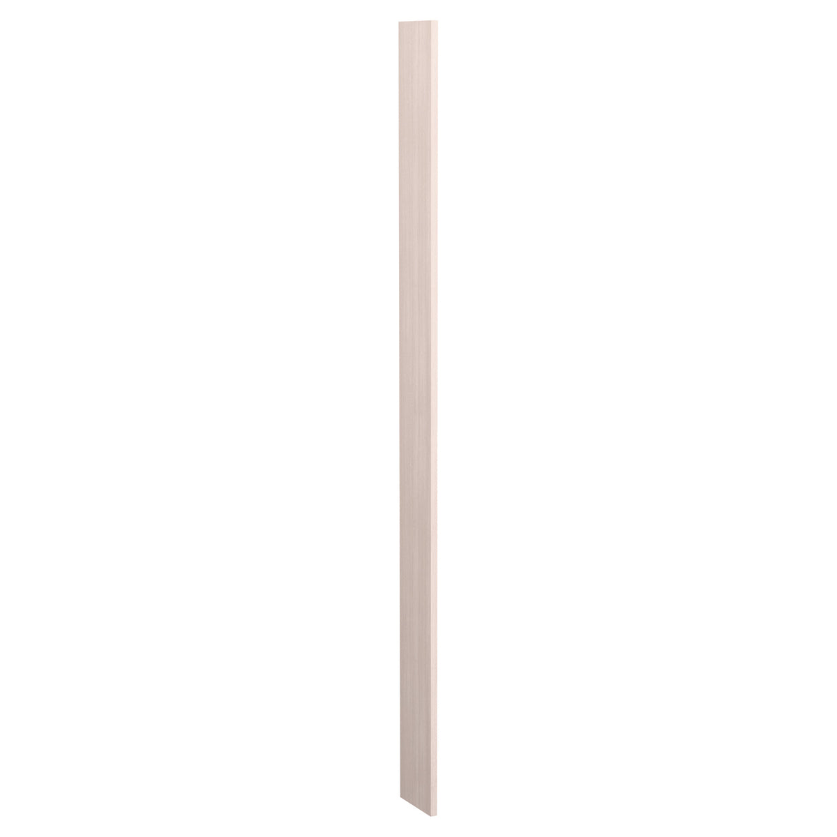 6-inch pre-cut filler wood panel, light grey wood strip