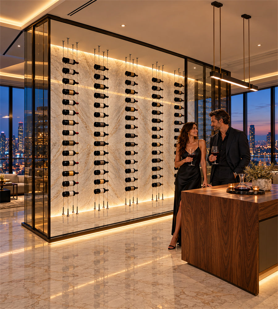 Glass Enclosed Cellars