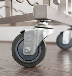 Island Display Rack Casters Retail Display