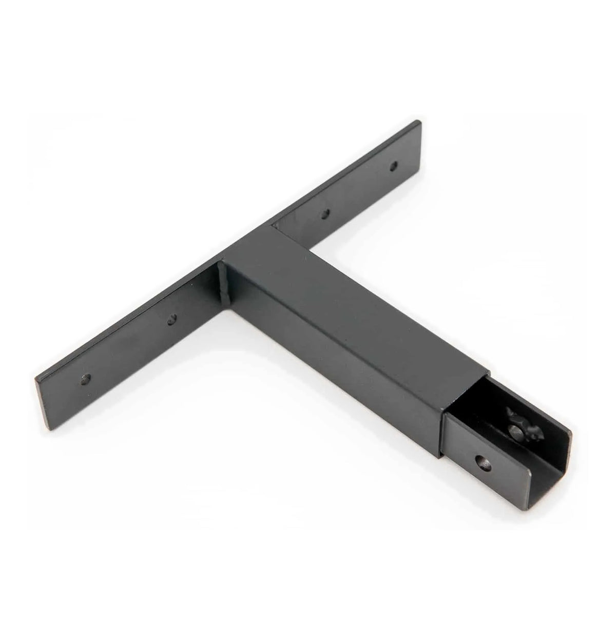 Island Display Rack Shelf Bracket - High (6") - Matte Black