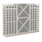 Light wood wine bottle rack with grid holders and diamond-pattern bottle display