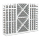 Wine bottle rack with white frame and diamond grid back; 72-inch straight base