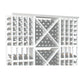 72-inch straight crown molding with perforated lattice panels in white finish