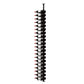Black label-out wine peg rack holding 40 bottles, single-sided display