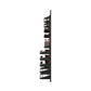 Black liquor shelf kit with tiered bottle racks and small back panel